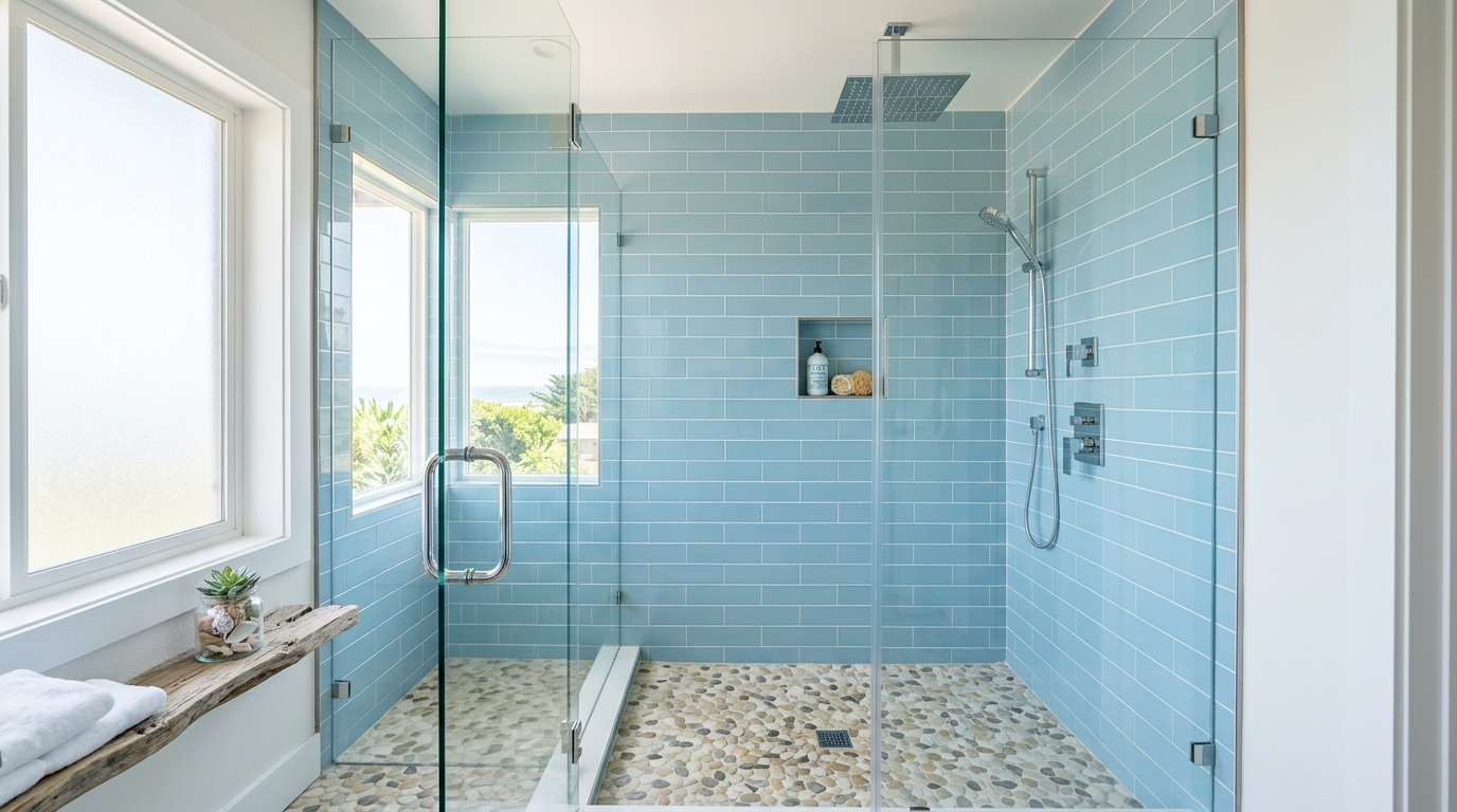 Choose a rainfall head plus handheld